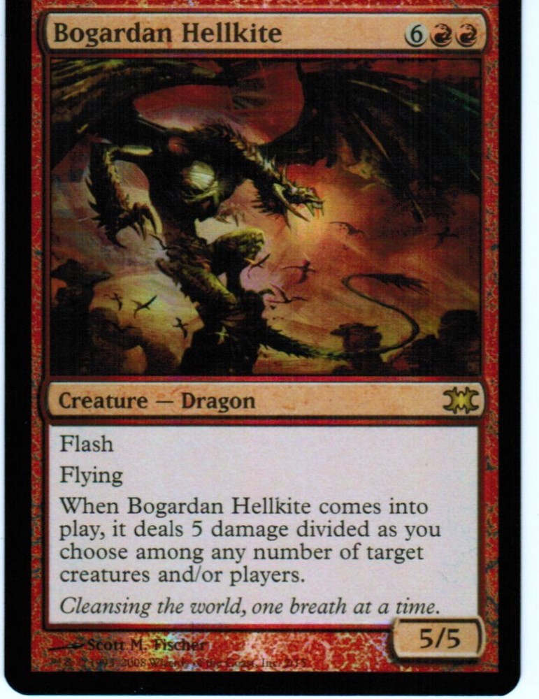 1x Bogardan Hellkite FtV Dragons Foil ! engl. NM MtG Magic Karte